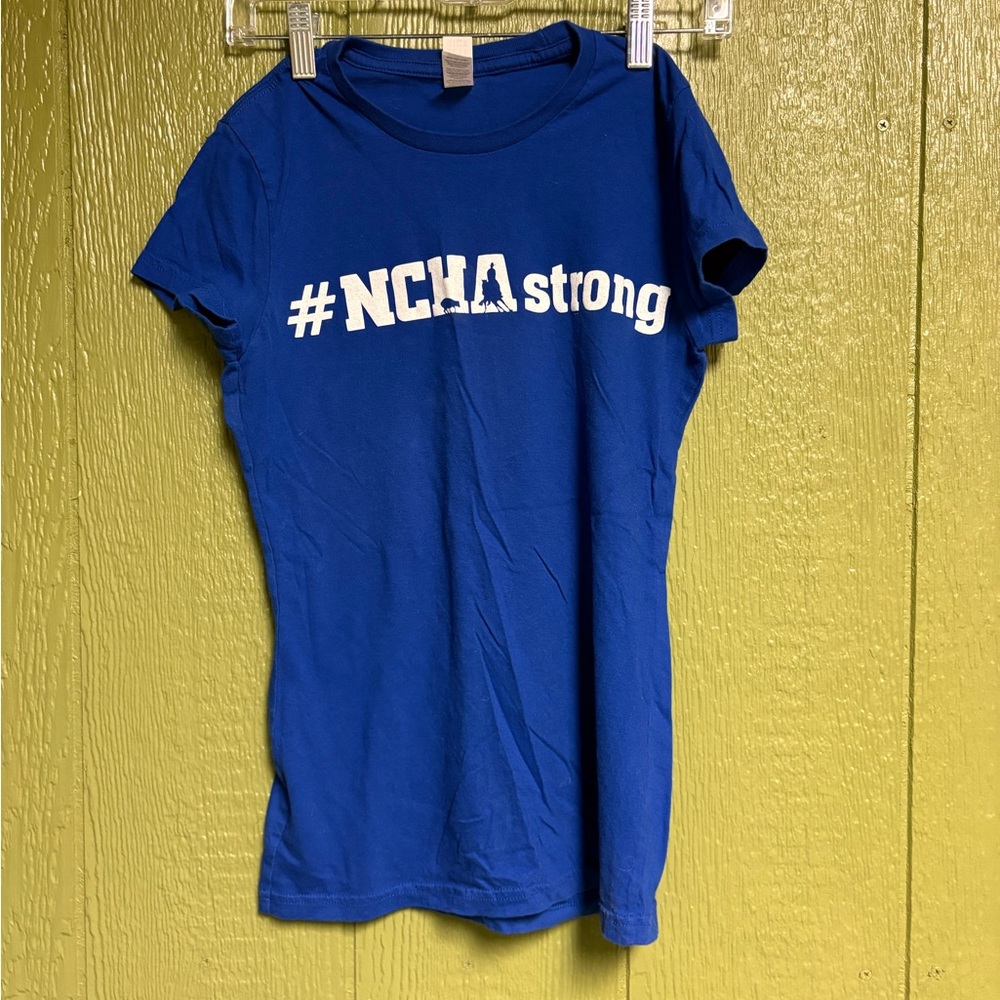 District Royal Blue #NCHAStrong Women's Tee